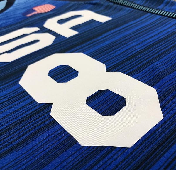 Thai Version Men's Khris Middleton Navy USA Basketball Player Jersey - Image 6