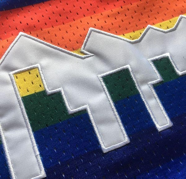 Men's Allen Iverson Blue Retro Classic Team Jersey - Image 8