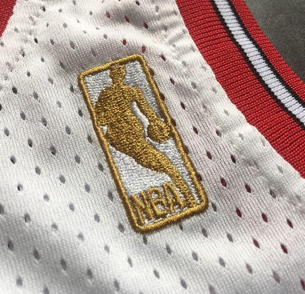 Men's Michael Jordan White Retro Classic Team Jersey - Image 3