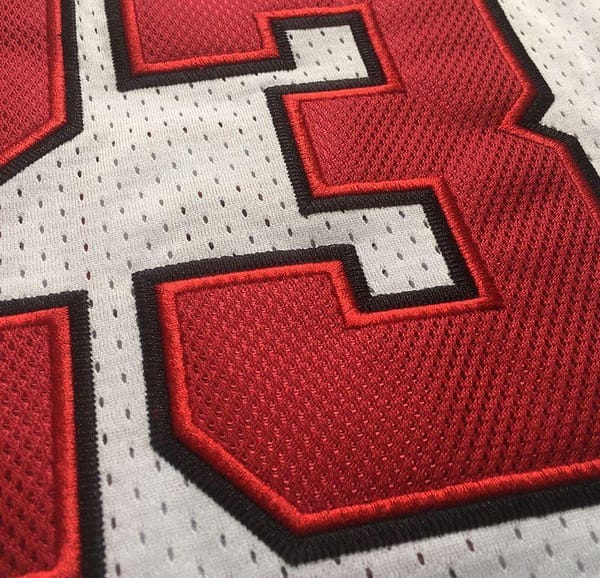 Men's Michael Jordan White Retro Classic Team Jersey - Image 5