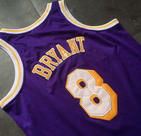 Men's Kobe Bryant Purple Retro Classic Team Jersey - Image 10