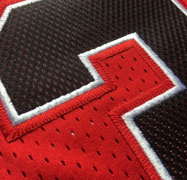 Men's Scottie Pippen Red Retro Classic Team Jersey - Image 10