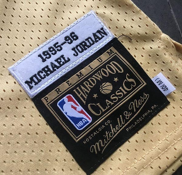 Men's Michael Jordan White Retro Classic Team Jersey - Image 4