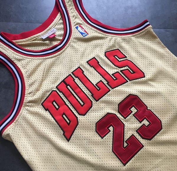 Men's Michael Jordan White Retro Classic Team Jersey - Image 5