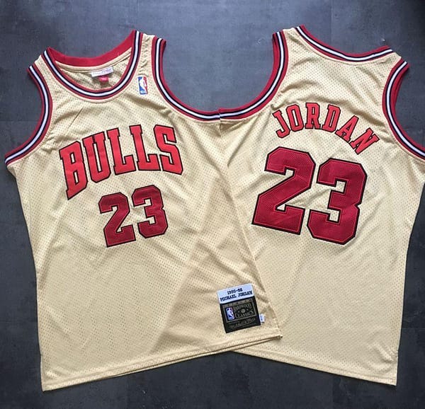 Men's Michael Jordan White Retro Classic Team Jersey