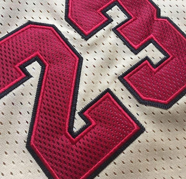 Men's Michael Jordan White Retro Classic Team Jersey - Image 6