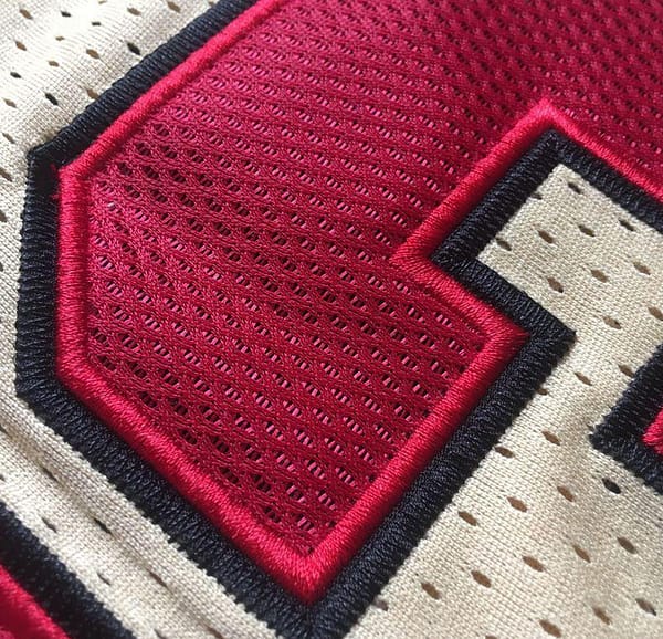 Men's Michael Jordan White Retro Classic Team Jersey - Image 7