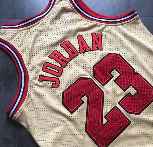 Men's Michael Jordan White Retro Classic Team Jersey - Image 10