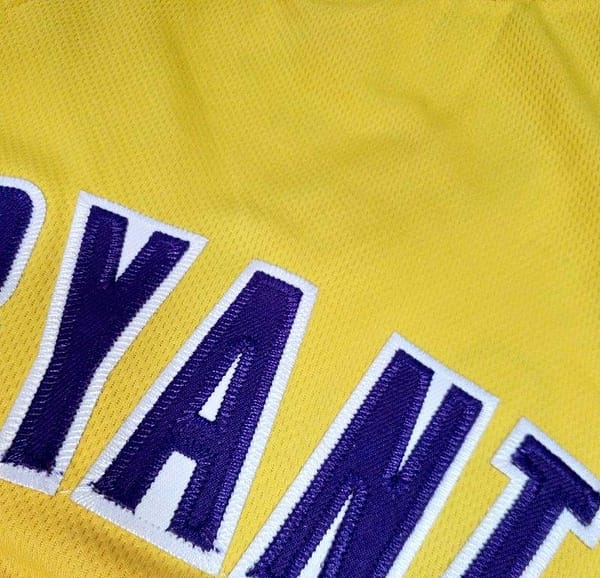 Men's Kobe Bryant Yellow Retro Classic Team Jersey - Image 3