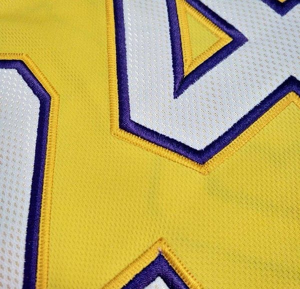 Men's Kobe Bryant Yellow Retro Classic Team Jersey - Image 4