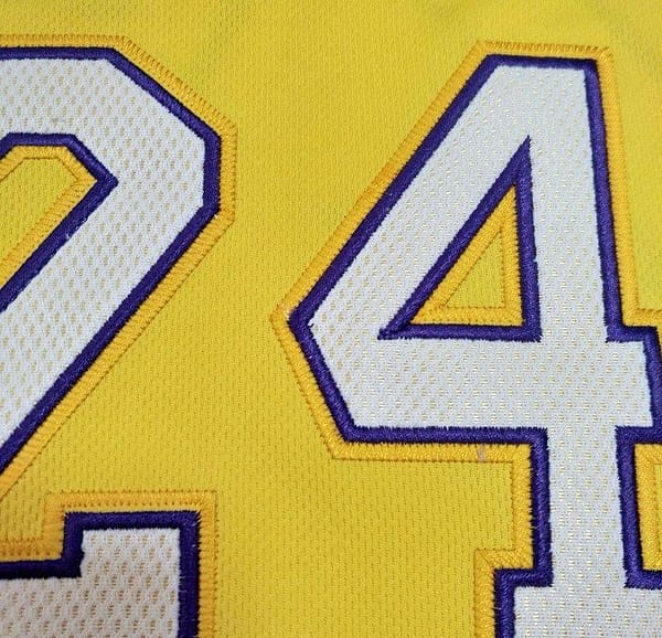 Men's Kobe Bryant Yellow Retro Classic Team Jersey - Image 6