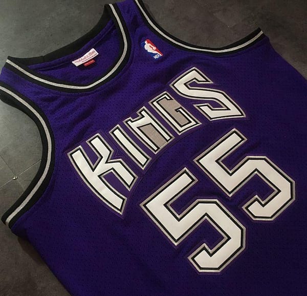 Men's Jason Williams Purple Retro Classic Team Jersey - Image 3