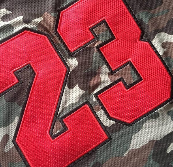 Men's Michael Jordan Camouflage Retro Classic Team Jersey - Image 9