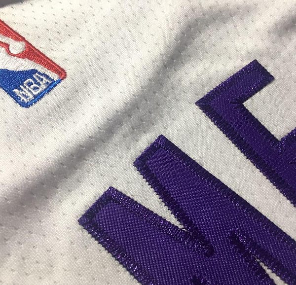 Men's LeBron James White Retro Classic Team Jersey - Image 7