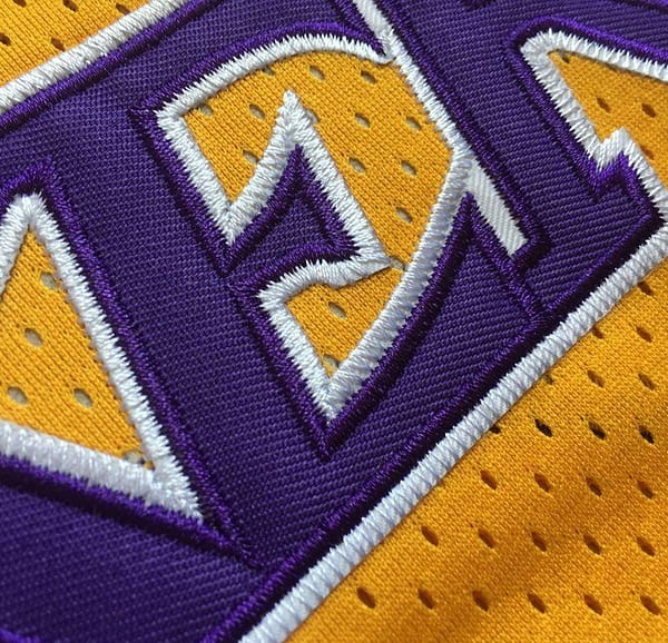 Men's Kobe Bryant Yellow Retro Classic Team Jersey - Image 3