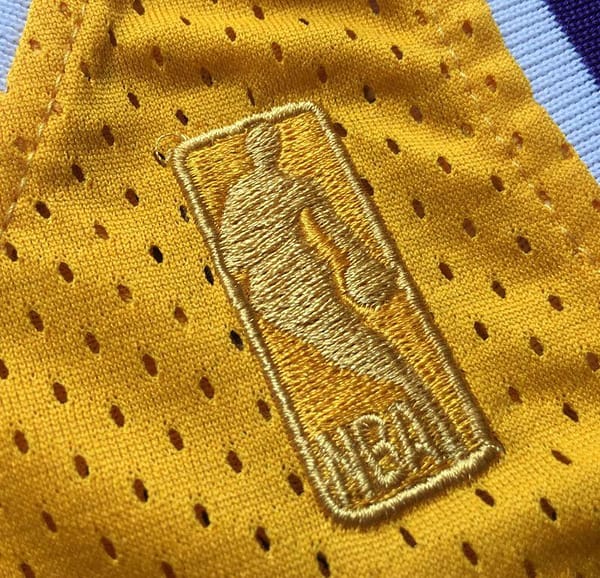 Men's Kobe Bryant Yellow Retro Classic Team Jersey - Image 5