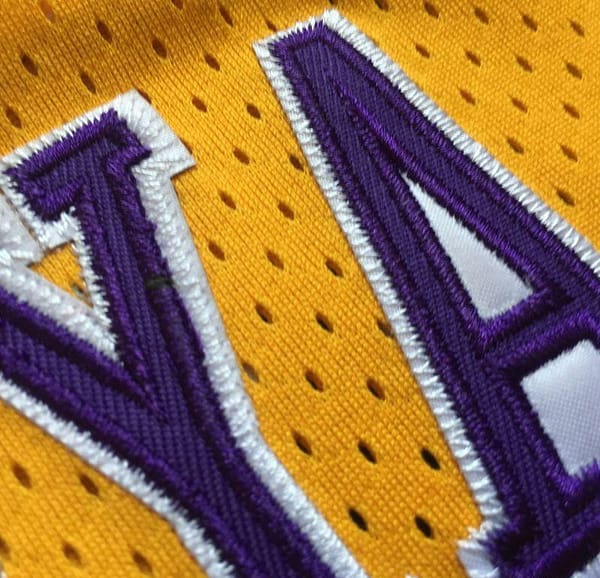 Men's Kobe Bryant Yellow Retro Classic Team Jersey - Image 8
