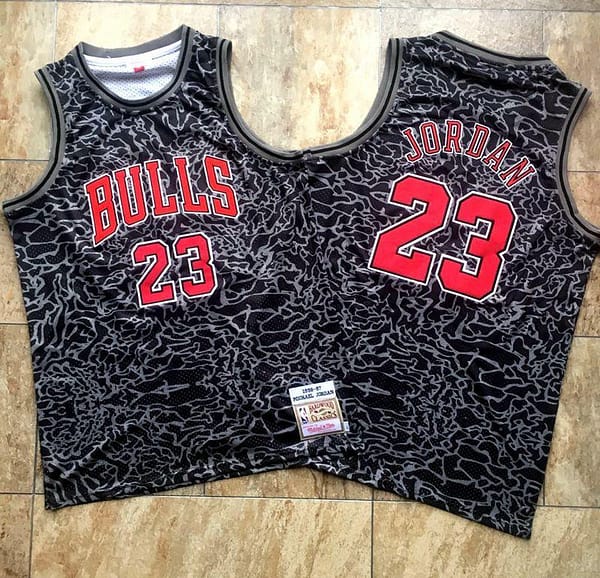 Men's Michael Jordan Black Retro Classic Team Jersey