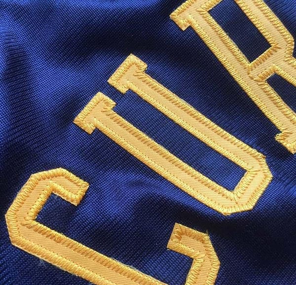 Men's Stephen Curry Navy Blue Retro Classic Team Jersey - Image 8