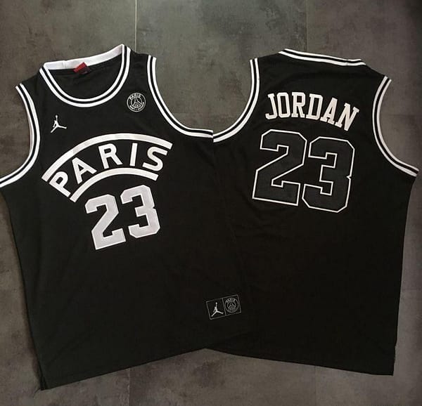 Men's Michael Jordan Black Retro Classic Team Jersey