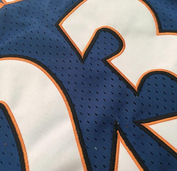 Men's Michael Jordan Blue Retro Classic Team Jersey - Image 8