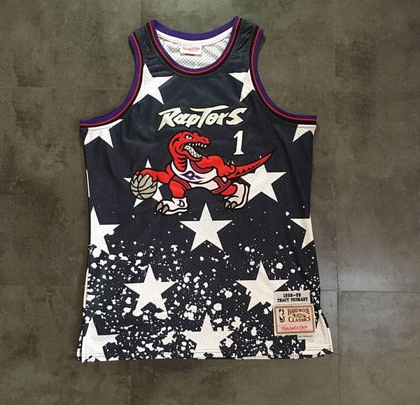 Men's Tracy McGrady Black Retro Classic Team Jersey - Image 2