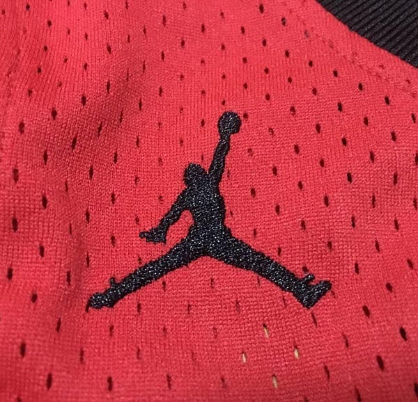 Men's Michael Jordan Red Retro Classic Team Jersey - Image 9
