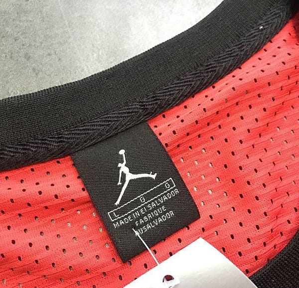 Men's Michael Jordan Red Retro Classic Team Jersey - Image 4