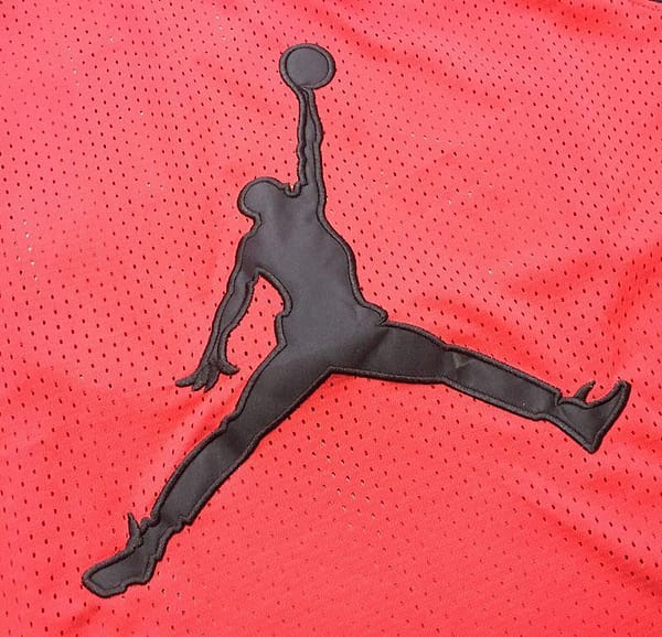 Men's Michael Jordan Red Retro Classic Team Jersey - Image 5