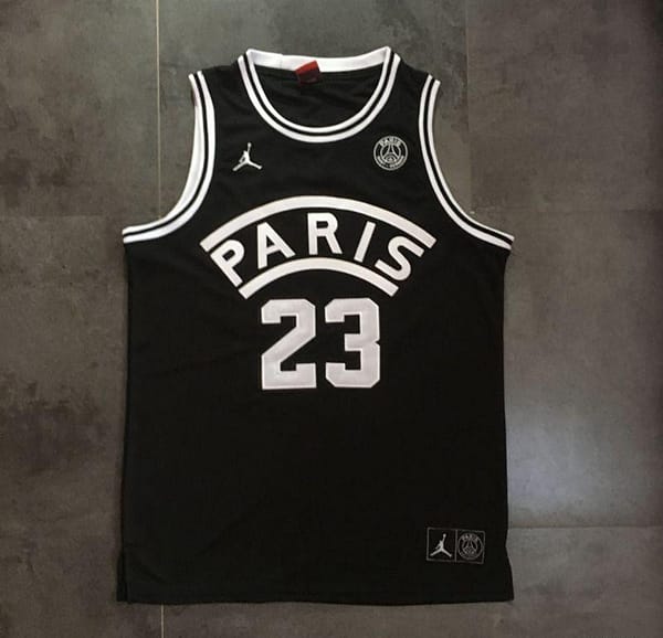 Men's Michael Jordan Black Retro Classic Team Jersey - Image 3