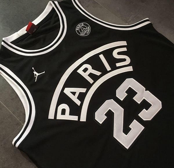 Men's Michael Jordan Black Retro Classic Team Jersey - Image 4