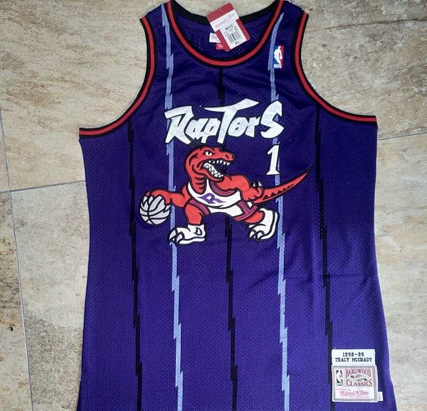 Men's Tracy McGrady Purple Retro Classic Team Jersey
