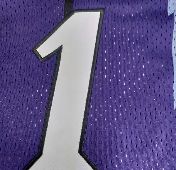 Men's Tracy McGrady Purple Retro Classic Team Jersey - Image 2