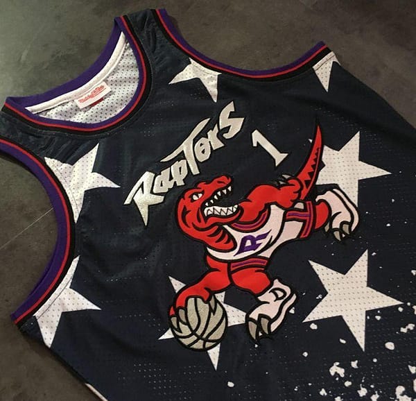 Men's Tracy McGrady Black Retro Classic Team Jersey - Image 3