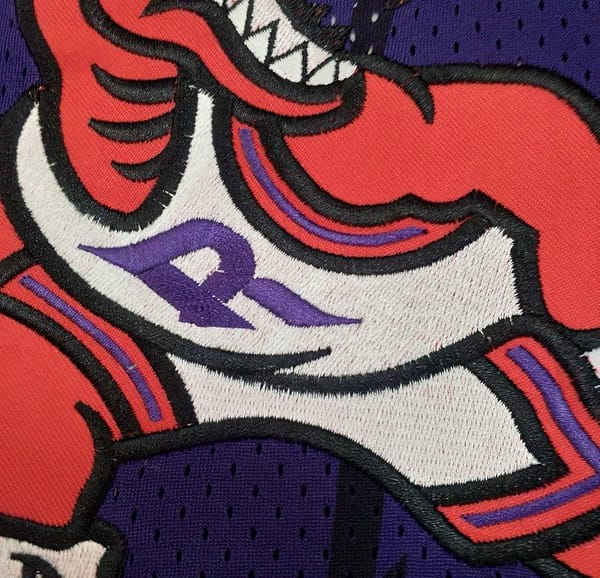 Men's Vince Carter Purple Retro Classic Team Jersey - Image 3