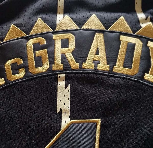 Men's Tracy McGrady Black Retro Classic Team Jersey - Image 4