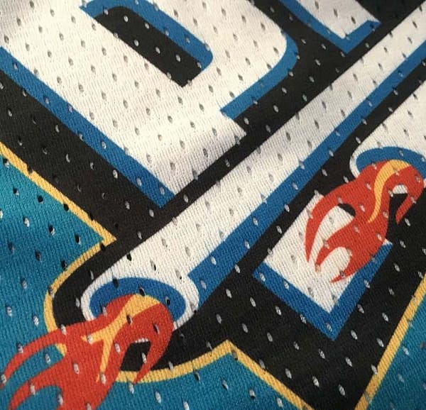 Men's Grant Hill Blue Retro Classic Team Jersey - Image 8