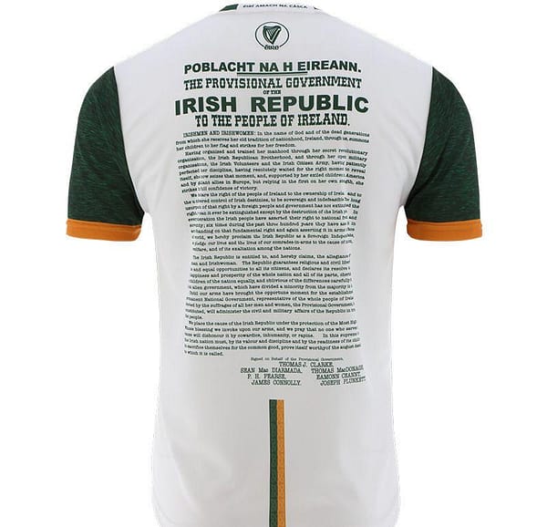 New 1916 Commemoration Jersey Mens White - Image 2
