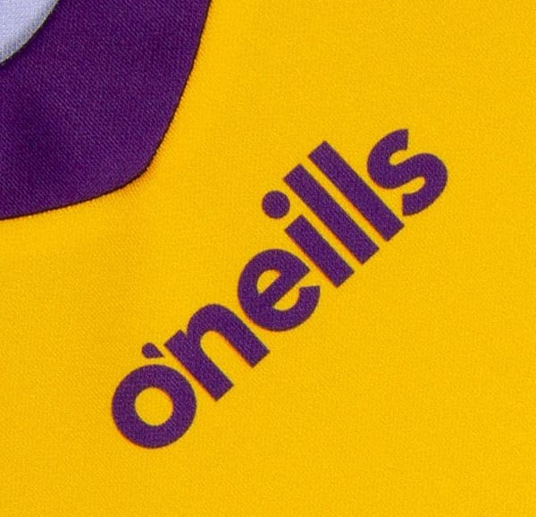 Kids Wexford GAA 2 Stripe Home Jersey - Image 3