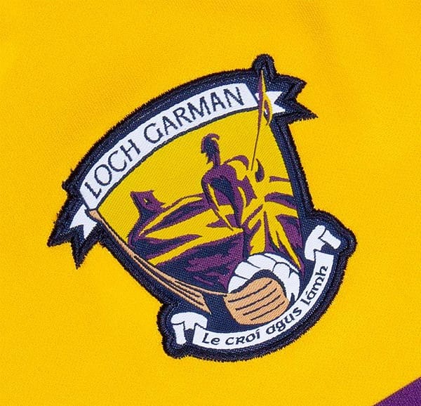 Kids Wexford GAA 2 Stripe Home Jersey - Image 4