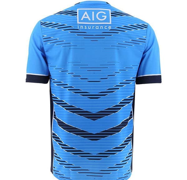 Dublin GAA 2021 Mens Training Rugby Jersey Blue - Image 2
