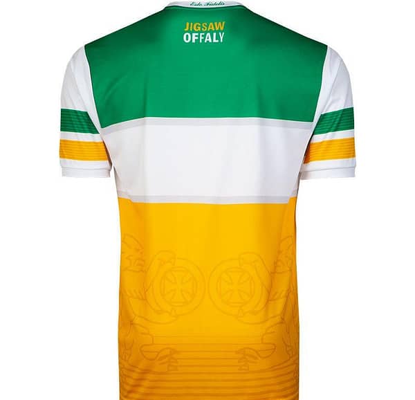 Offaly GAA 2-Stripe Men's Home Jersey - Image 2