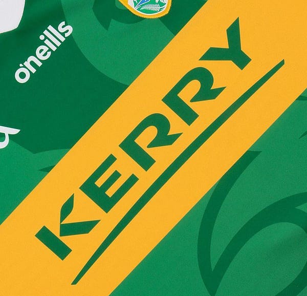 Kerry GAA 2 Stripe Home Men's Jersey 2022 - Image 6