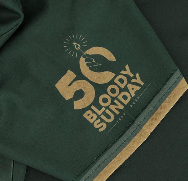Derry Bloody Sunday Men's Commemoration Jersey - Green - Image 8