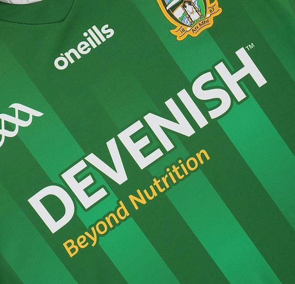 Meath GAA 2 Stripe Home Men's Jersey 2022 - Image 5