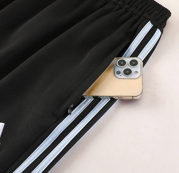23/24 Adidas White/Black Full Zipper Hooide Jacket+Pants - Image 5