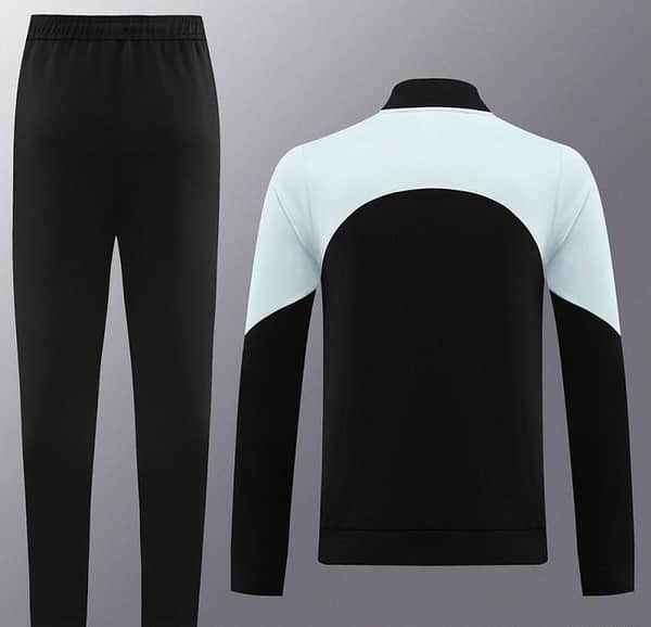 23/24 Adidas White/Black Full Zipper Hooide Jacket+Pants - Image 15