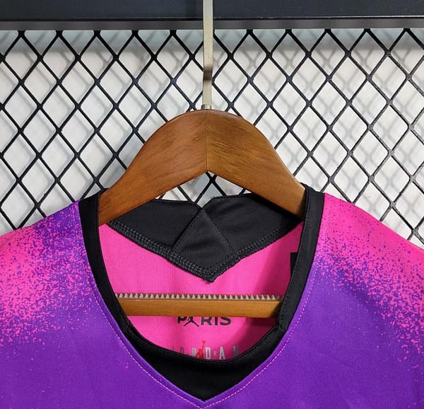 Retro 20-21 Kids PSG Paris Forth Pink Jersey - Image 9