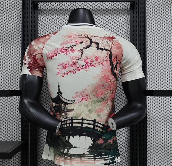 Player Version 2024 Japan Temple Concept White Special Jersey - Image 2