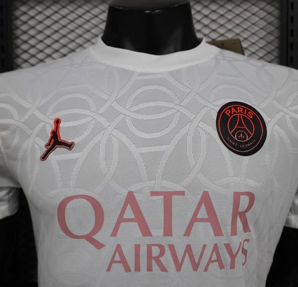 Player Version 24/25 PSG Academy Pro Pre-Match White Jersey - Image 7